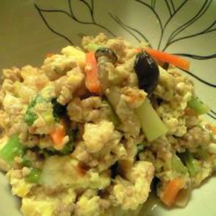冷凍保存後の木綿豆腐は炒り豆腐で レシピ 作り方 By Bopa 楽天レシピ 冷凍保存後の木綿豆腐は炒り豆腐で レシピ 作り方 By Bopa 楽天レシピ